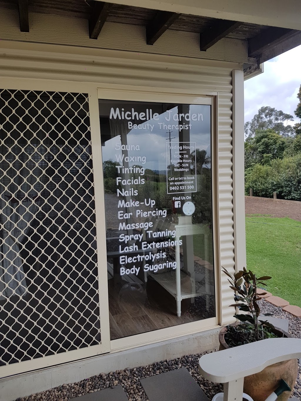 Michelle Jarden Beauty Salon Witta | beauty salon | 66 Curramore Rd, Witta QLD 4552, Australia | 0754944012 OR +61 7 5494 4012