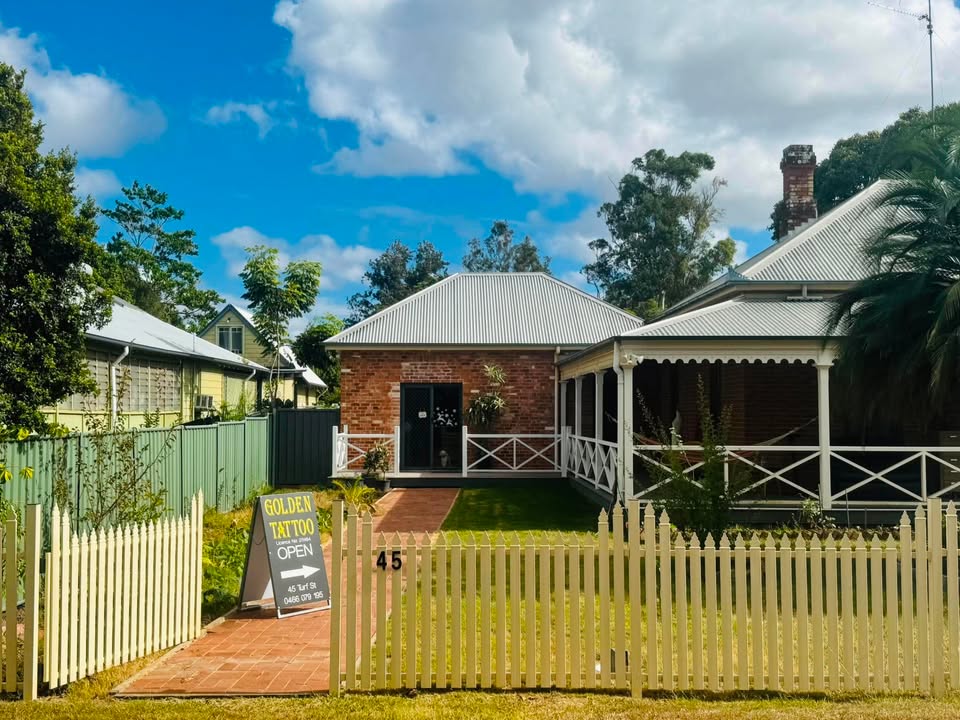 Golden Tattoo Studio | 45 Turf St, Grafton NSW 2460, Australia | Phone: 0466 079 195