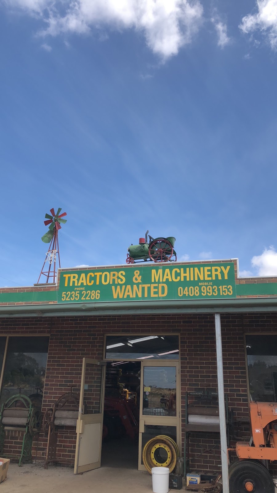 Stonyford Tractor Wreckers | store | 2435 Cobden Road, Stonyford VIC 3260, Australia | 0352352286 OR +61 3 5235 2286