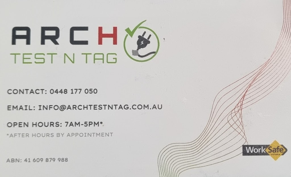 Arch test n tag | electrician | 18 Kyogle Ave, Point Cook VIC 3030, Australia | 0448177050 OR +61 448 177 050