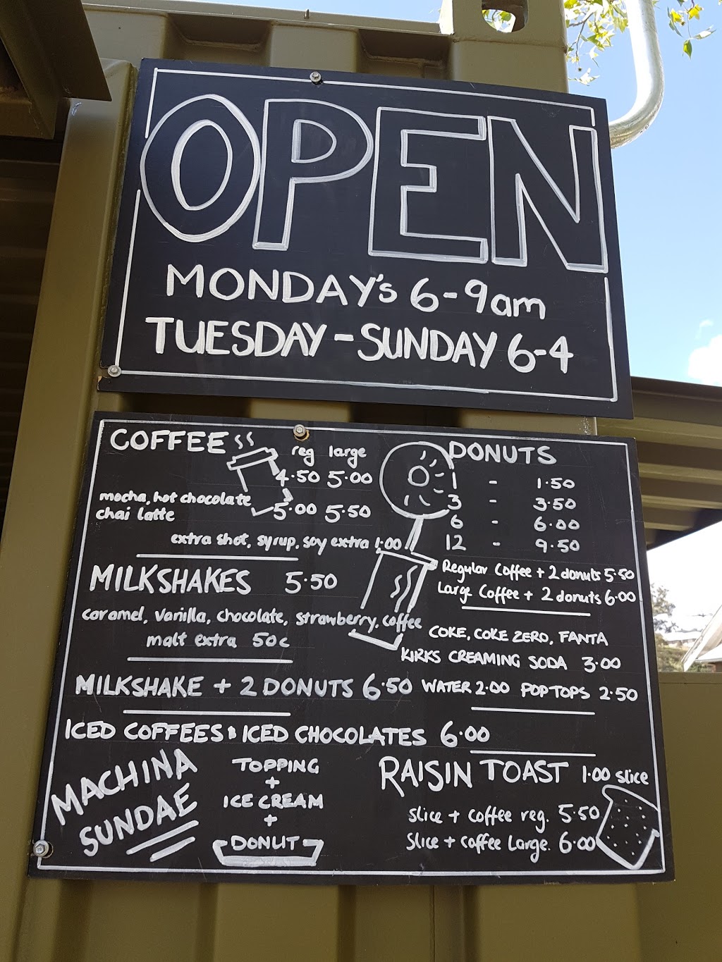 Machina Coffee Donuts | cafe | 80 Jenkins St, Nundle NSW 2340, Australia