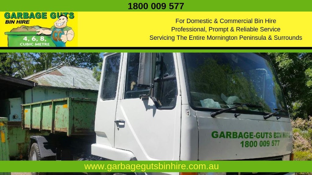 Garbage Guts Bin Hire | 103 Tooradin Station Rd, Tooradin VIC 3980, Australia | Phone: 1800 009 577