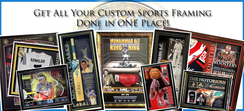 The Sports Framing Factory | store | 4/17 Grahams Hill Rd, Narellan NSW 2567, Australia | 1300565575 OR +61 1300 565 575