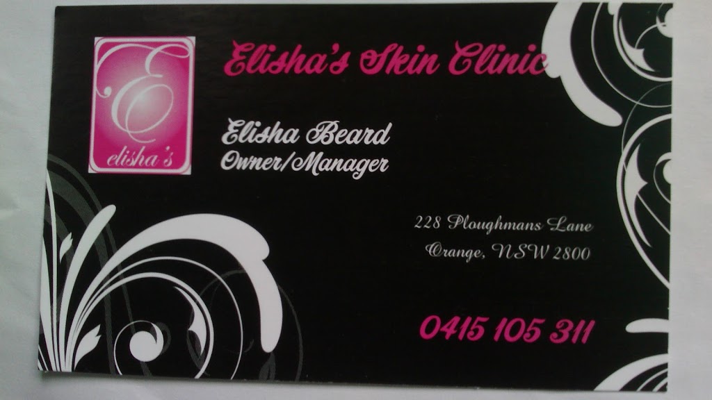 Elishas Skin Clinic | beauty salon | 228 Ploughmans Ln, Orange NSW 2800, Australia | 0415105311 OR +61 415 105 311