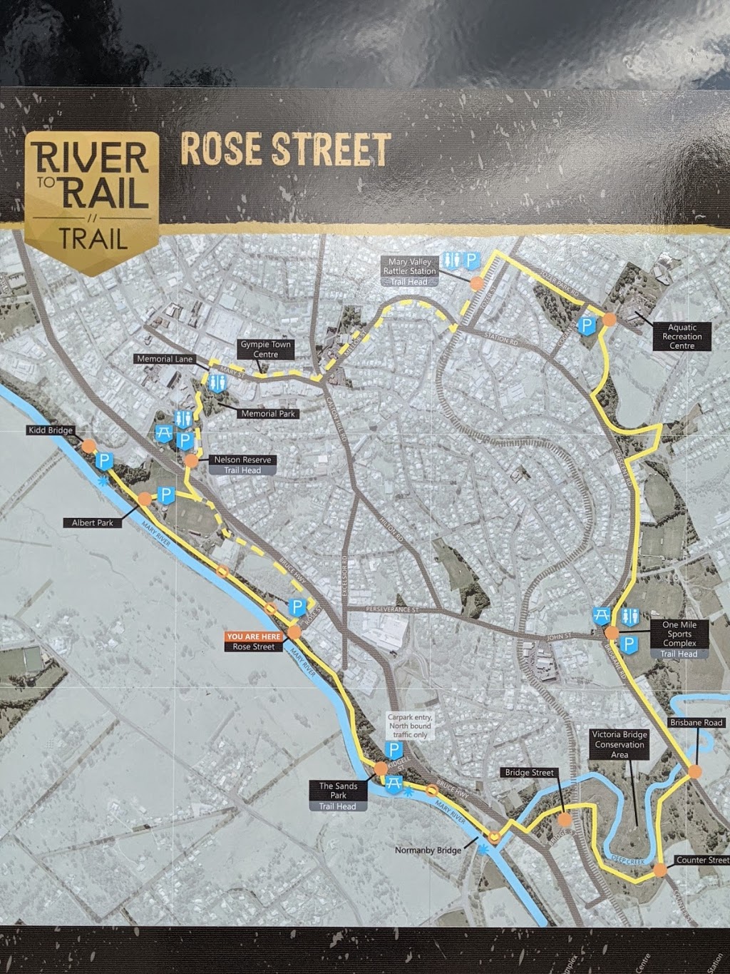 River to Rail Trail - Rose Street | park | Rose St, Gympie QLD 4570, Australia