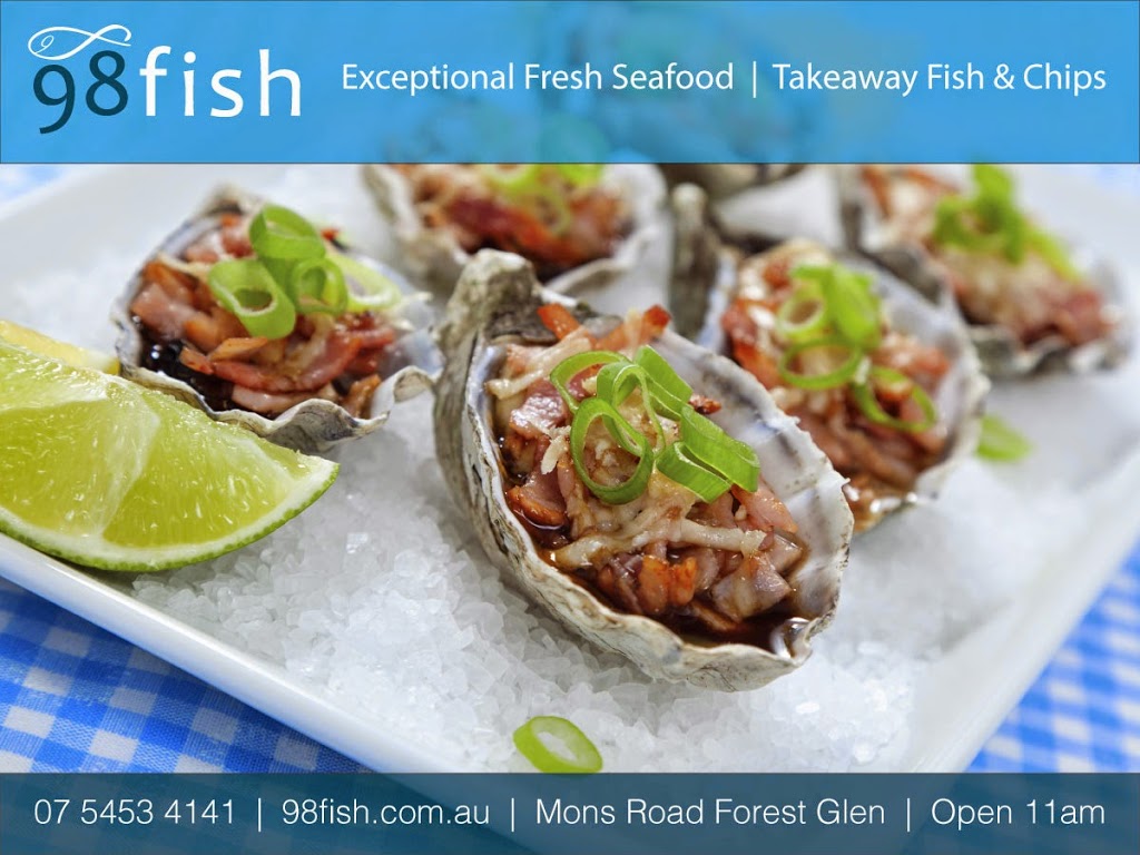 98 Fish | restaurant | 347 Mons Rd, Forest Glen QLD 4556, Australia | 0754534141 OR +61 7 5453 4141
