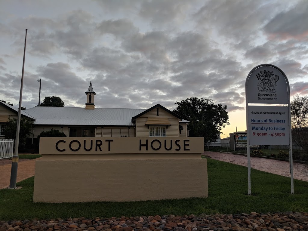 Gayndah Magistrates Court | 20 Capper St, Gayndah QLD 4625, Australia | Phone: (07) 4161 1655