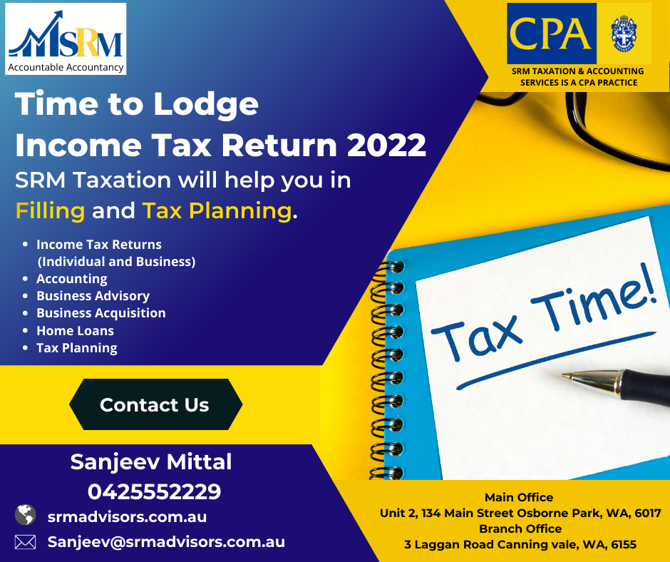 SRM Taxation And Accounting Services Canning Vale | 3 Laggan Rd, Canning Vale WA 6155, Australia | Phone: 0425 552 229