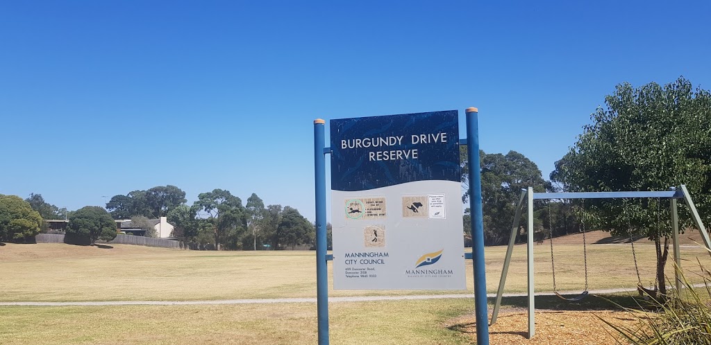 Burgundy Drive Reserve | park | 4A Burgundy Dr, Doncaster VIC 3108, Australia