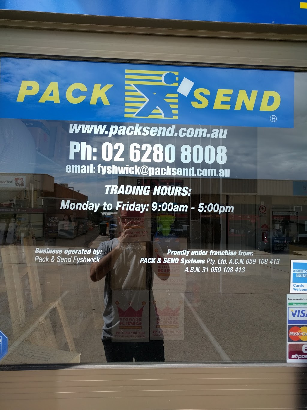 PACK & SEND® Fyshwick | moving company | 15/8 Gladstone St, Fyshwick ACT 2609, Australia | 0262808008 OR +61 2 6280 8008
