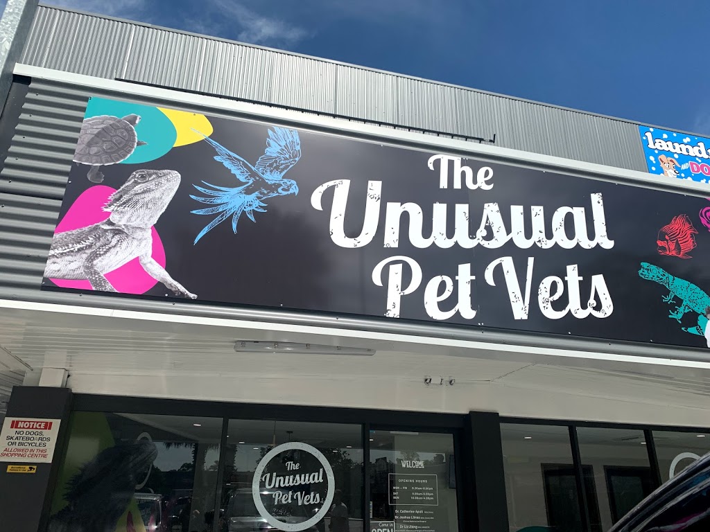 The Unusual Pet Vets Jindalee | Shop 1/2 62 Looranah St, Jindalee QLD 4074, Australia | Phone: (07) 2104 9499