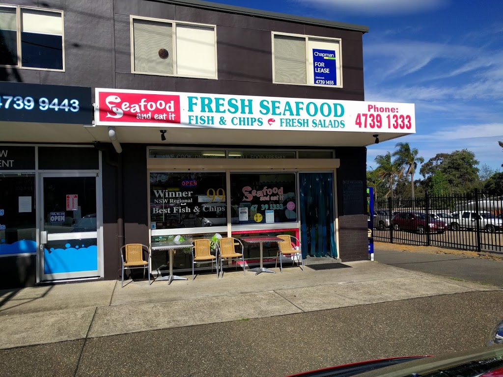 Seafood and Eat It | meal takeaway | 76B Murphy St, Blaxland NSW 2774, Australia | 0247391333 OR +61 2 4739 1333