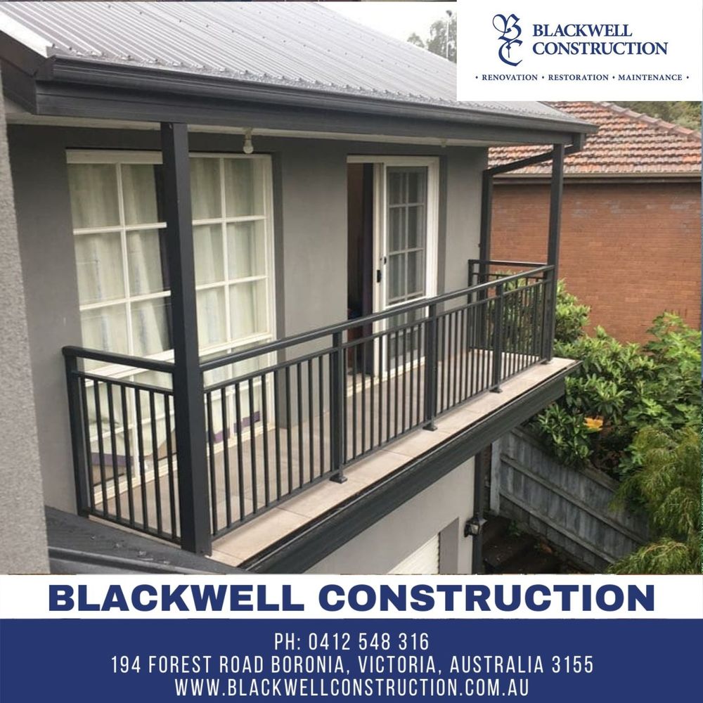 Blackwell Construction | 194 Forest Rd, Boronia VIC 3155, Australia | Phone: 0412 548 316