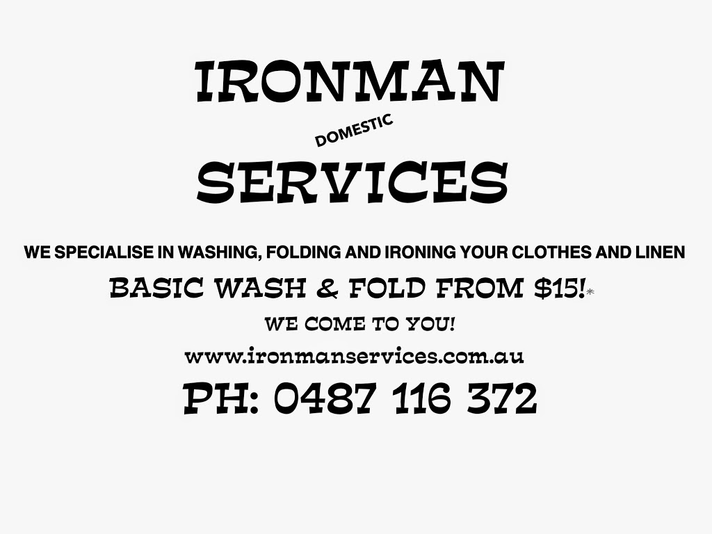 IRONMAN DOMESTIC SERVICES | laundry | 12/64-66 Springfield Ave, Coolum Beach QLD 4573, Australia | 0487116372 OR +61 487 116 372