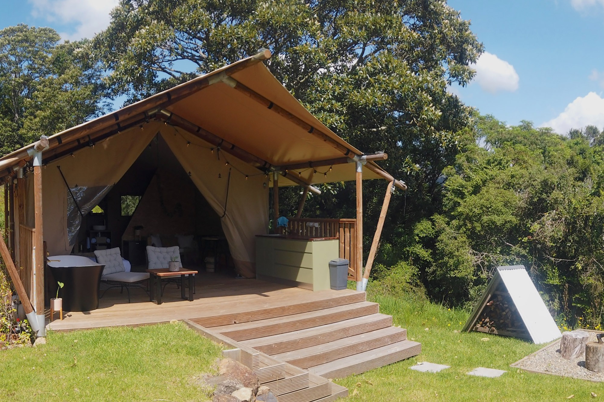 Cicada Luxury Camping | 127 Jerrara Rd, Jerrara NSW 2533, Australia | Phone: 0400 991 452