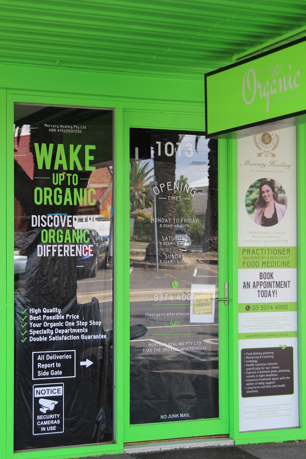 The Organic Wherehouse | 1013 Mt Alexander Rd, Essendon VIC 3040, Australia | Phone: (03) 9374 4000