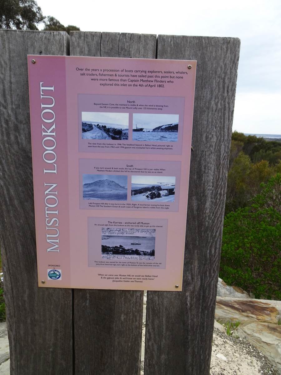 Muston Lookout | museum | 467 American River Rd, Muston SA 5221, Australia