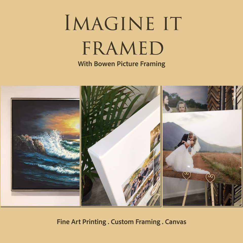 Bowen Picture Framing | store | 3 Bunting St, Bowen QLD 4805, Australia | 0404621187 OR +61 404 621 187