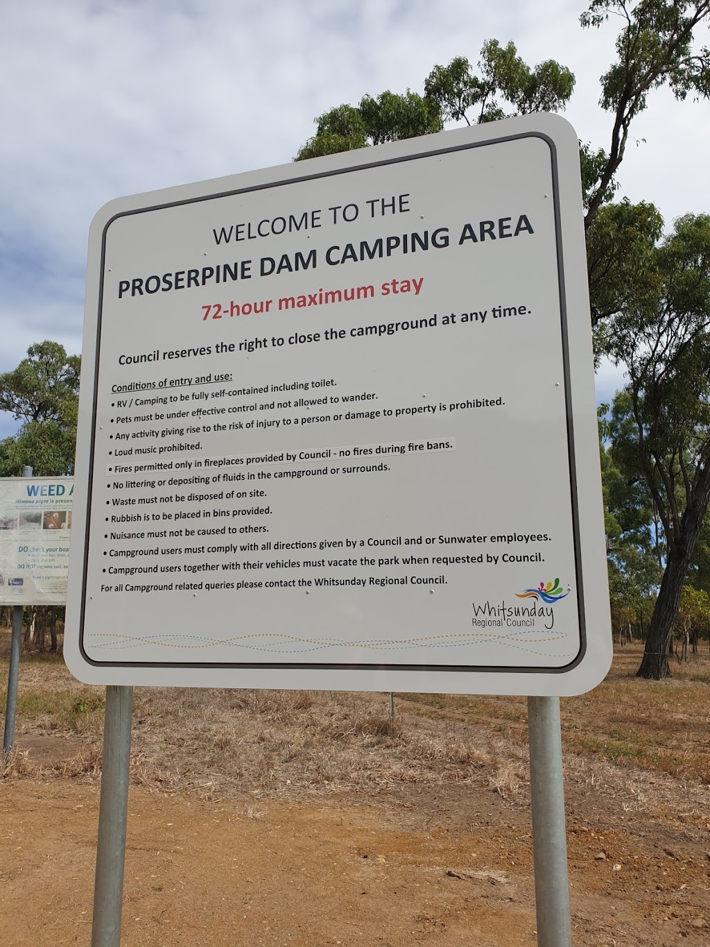 Peter Faust Camping Ground | campground | 66 Station Rd, Lake Proserpine QLD 4800, Australia