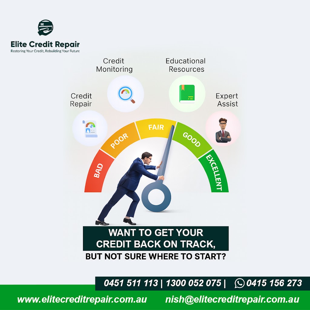 Elite Credit Repair | 174 Burnbank Parade, Clyde North VIC 3978, Australia | Phone: 0451 511 113