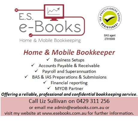 E.S.e-Books | 105 Stirlingia Dr, Toodyay WA 6566, Australia | Phone: 0429 311 256