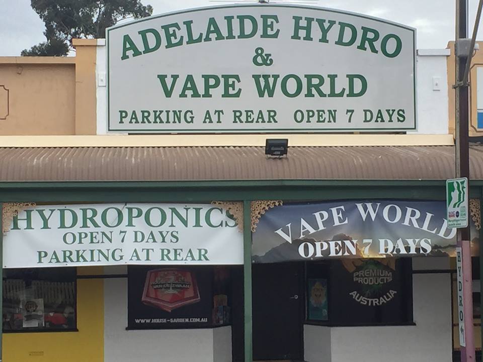 Adelaide Hydro & Vape World | store | Shop 5/267 Goodwood Rd, Kings Park SA 5034, Australia | 0872305907 OR +61 8 7230 5907