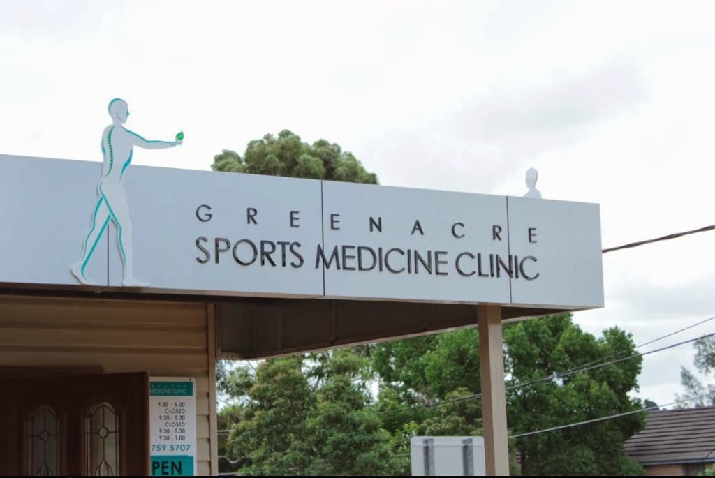 Greenacre Sports Medicine Clinic | 56 Pandora St, Greenacre NSW 2190, Australia | Phone: (02) 9759 5707