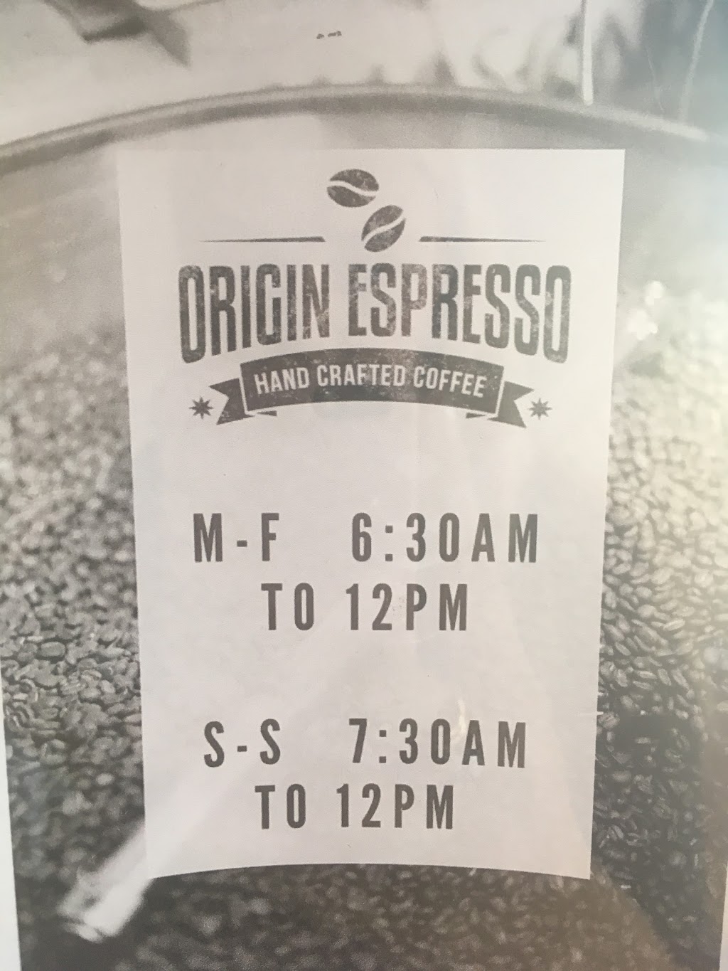 Origin Espresso | cafe | 1 Dalgety St, Stratford QLD 4870, Australia | 0740551004 OR +61 7 4055 1004