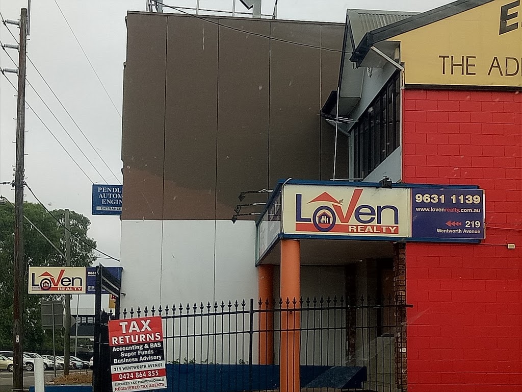 Loven Realty | 219 Wentworth Ave, Pendle Hill NSW 2145, Australia | Phone: 0420 934 954