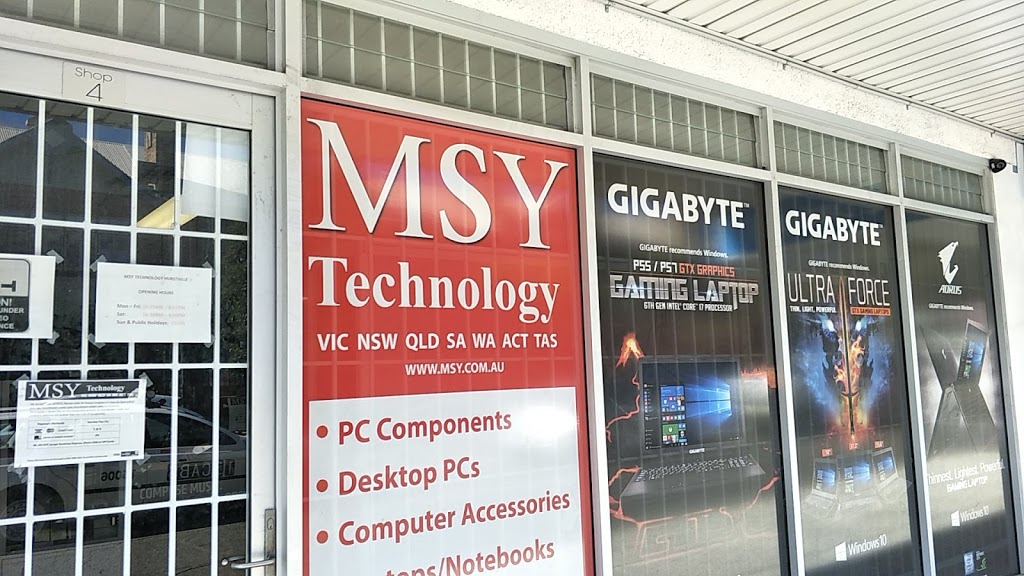 MSY Technology Hurstville | electronics store | 4/37-43 Forest Rd, Hurstville NSW 2220, Australia | 0280651963 OR +61 2 8065 1963