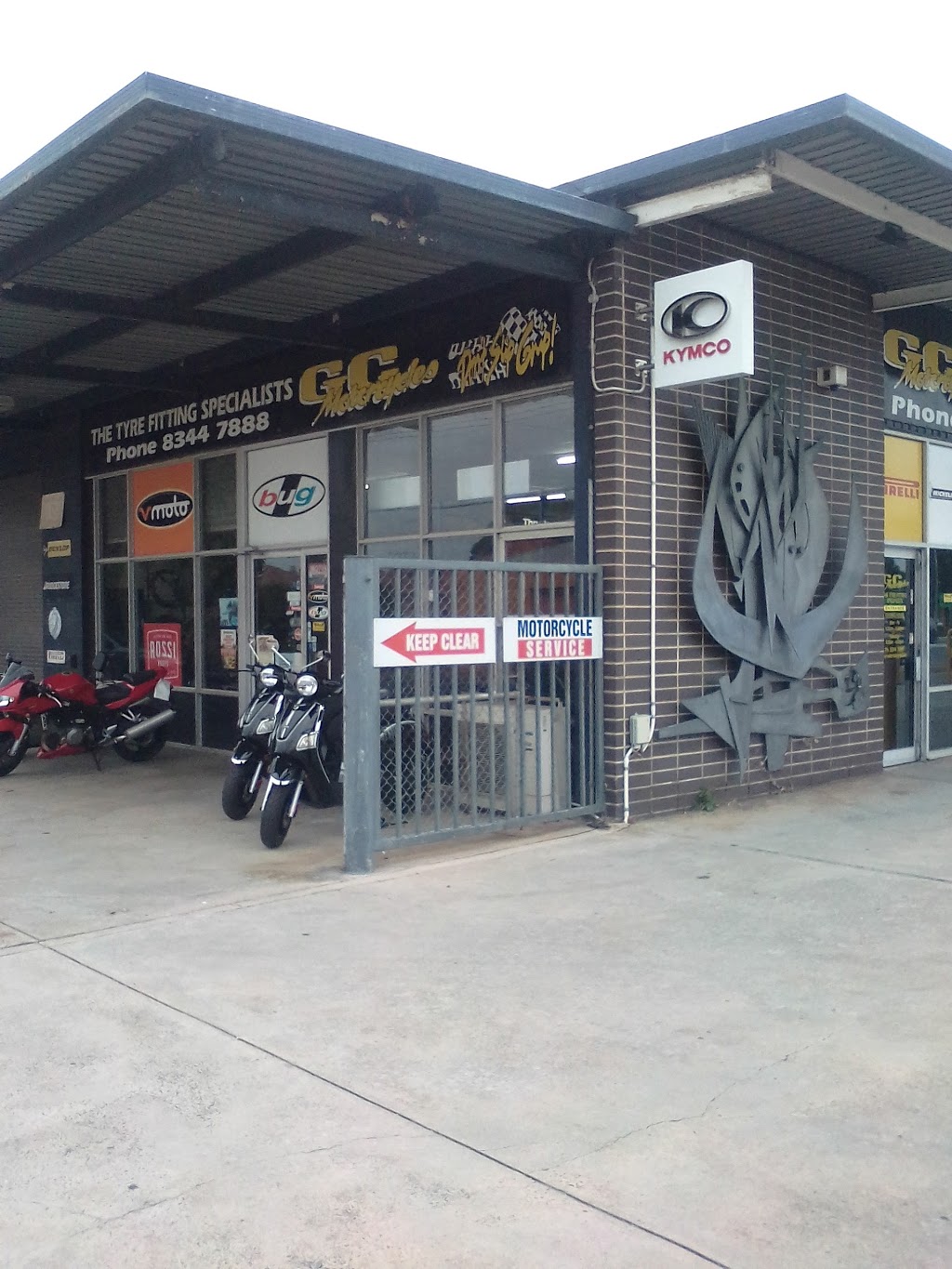 GC Motorcycles | car repair | 122 Main N Rd, Prospect SA 5082, Australia | 0883447888 OR +61 8 8344 7888