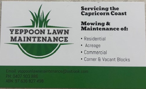 Yeppoon Lawn Maintenance | 11 Dune Cir, Lammermoor QLD 4703, Australia | Phone: 0407 903 886