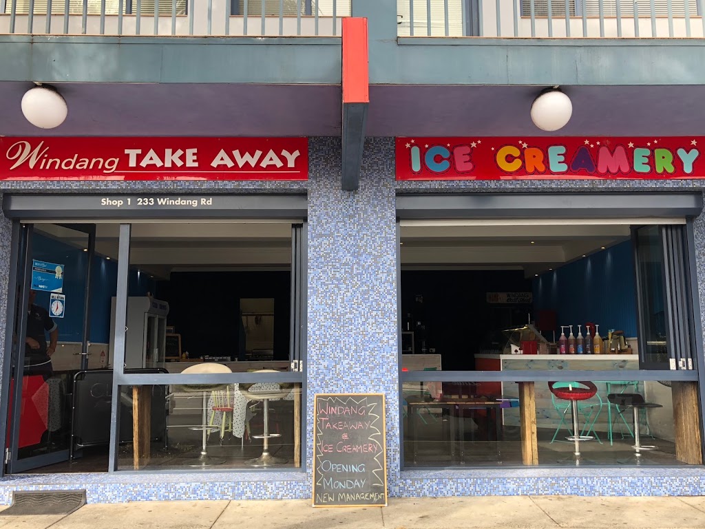 Windang Takeaway & Ice Creamery | meal takeaway | 1/233 Windang Rd, Windang NSW 2528, Australia | 0242590382 OR +61 2 4259 0382