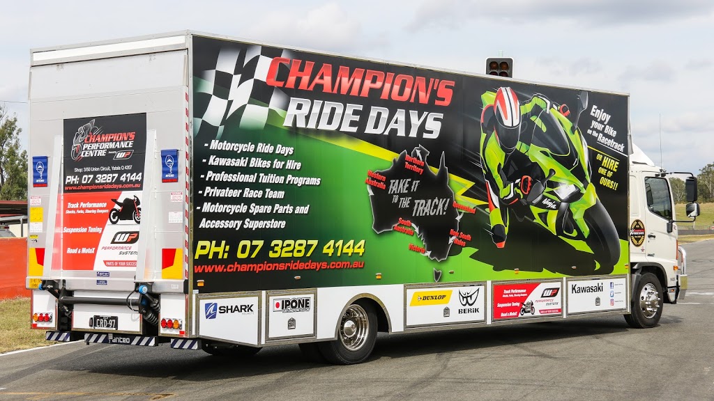 Champions Ride Days | car repair | 3/50 Union Cct, Yatala QLD 4207, Australia | 0732874144 OR +61 7 3287 4144