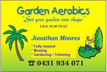 Garden Aerobics Get your Garden into Shape |  | 12 Jordan Dr, Victoria Point QLD 4165, Australia | 0431934071 OR +61 431 934 071