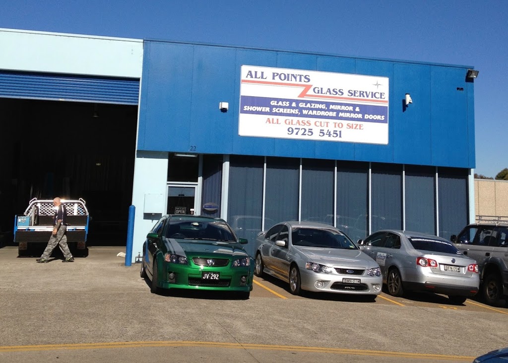 All Points Glass Service | store | Unit 22/72-80 Percival Rd, Smithfield NSW 2164, Australia | 0297255451 OR +61 2 9725 5451