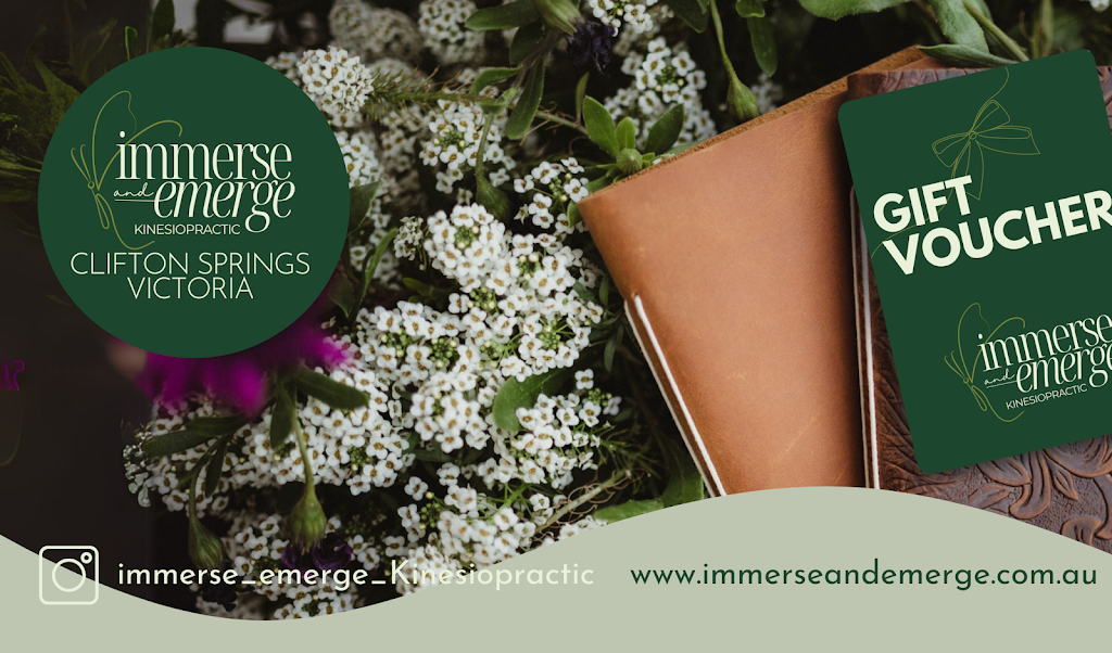 Immerse and Emerge Kinesiopractic | Goolara Ct, Clifton Springs VIC 3222, Australia | Phone: 0405 662 778