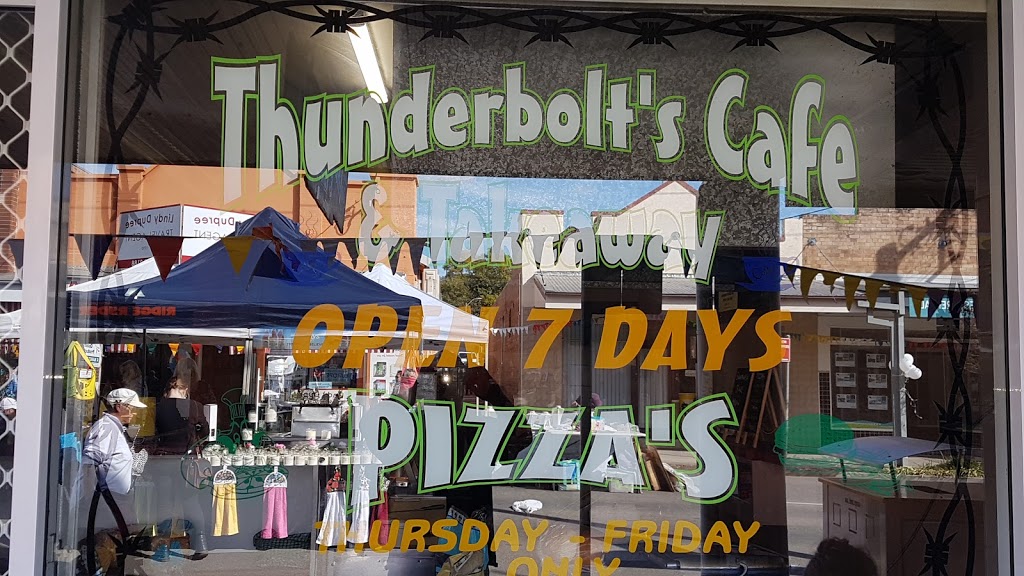 Thunderbolts Cafe & Takeaway | cafe | 67 Church St, Gloucester NSW 2422, Australia | 0265581355 OR +61 2 6558 1355