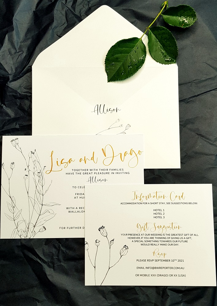 BW Reporter / Wedding Invitations Sydney | Anne William Dr, West Pennant Hills NSW 2125, Australia | Phone: 0413 998 948