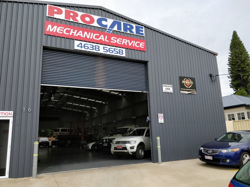 Procare Mechanical Service | car repair | 16 Aspect St, North Toowoomba QLD 4350, Australia | 0746385658 OR +61 7 4638 5658