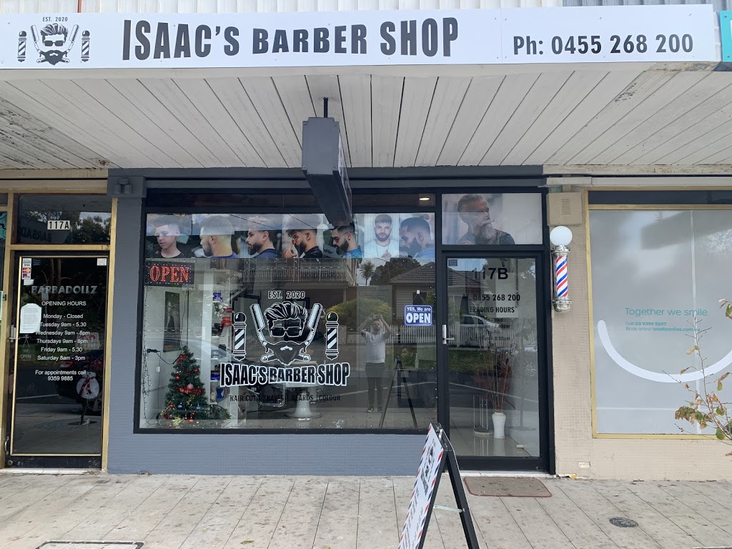 Isaacs barbershop | 117B Jukes Rd, Fawkner VIC 3060, Australia | Phone: 0455 268 200