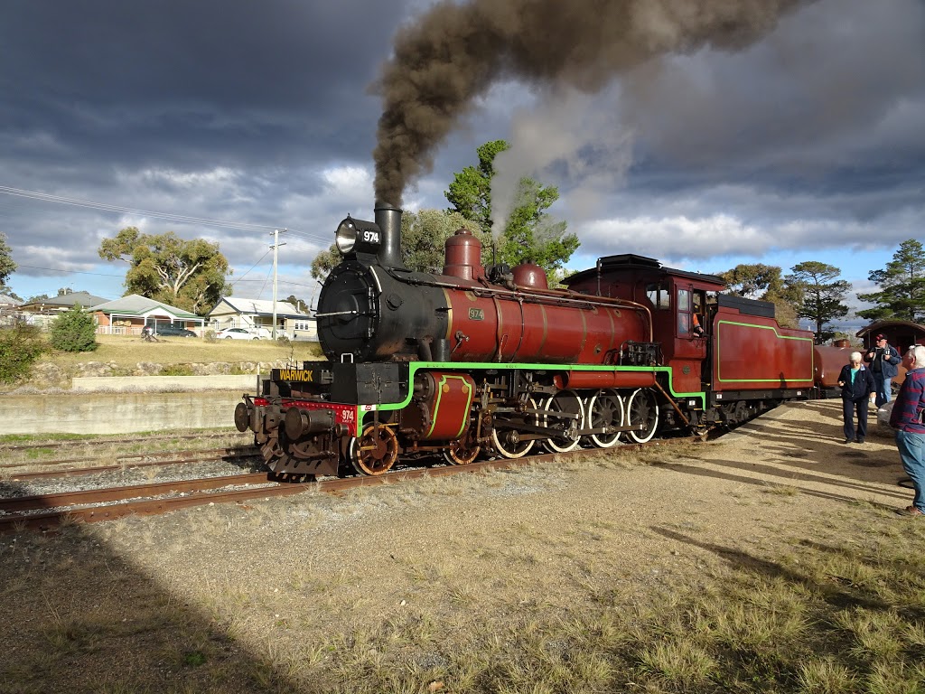 Southern Downs Steam Railway | Warwick Railway Station, Lyons St, Warwick QLD 4370, Australia | Phone: (07) 4661 9788