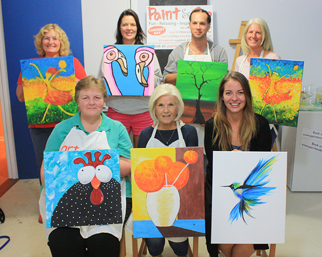 PAINT & SIP | 5 Rue De La Pai, Coronet Bay VIC 3984, Australia | Phone: 0400 789 700