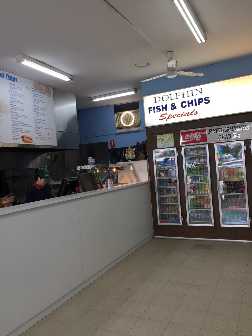Dolphin Fish & Chips | meal takeaway | 282 Seaford Rd, Seaford VIC 3198, Australia | 0397862725 OR +61 3 9786 2725