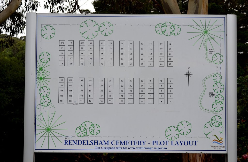 Rendelsham Cemetery | cemetery | 119 McCall Rd, Rendelsham SA 5280, Australia