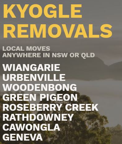 Kyogle Removals | moving company | 1 Kyogle Rd, Kyogle NSW 2474, Australia | 0428622407 OR +61 428 622 407