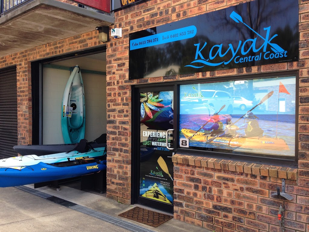 Kayak Central Coast | store | 8/6 Carnarvon Rd, West Gosford NSW 2250, Australia | 1300138079 OR +61 1300 138 079