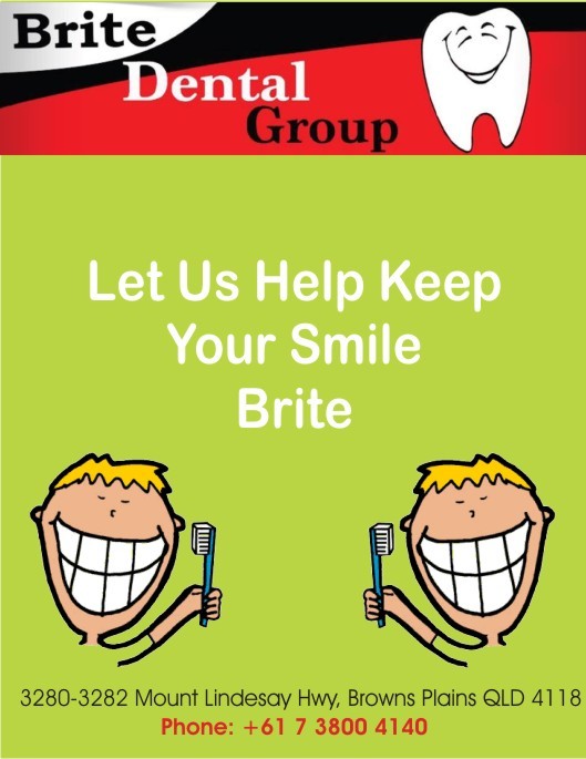 Brite Dental Group | dentist | 3280-3282 Mount Lindesay Hwy, Browns Plains QLD 4118, Australia | 0738004140 OR +61 7 3800 4140