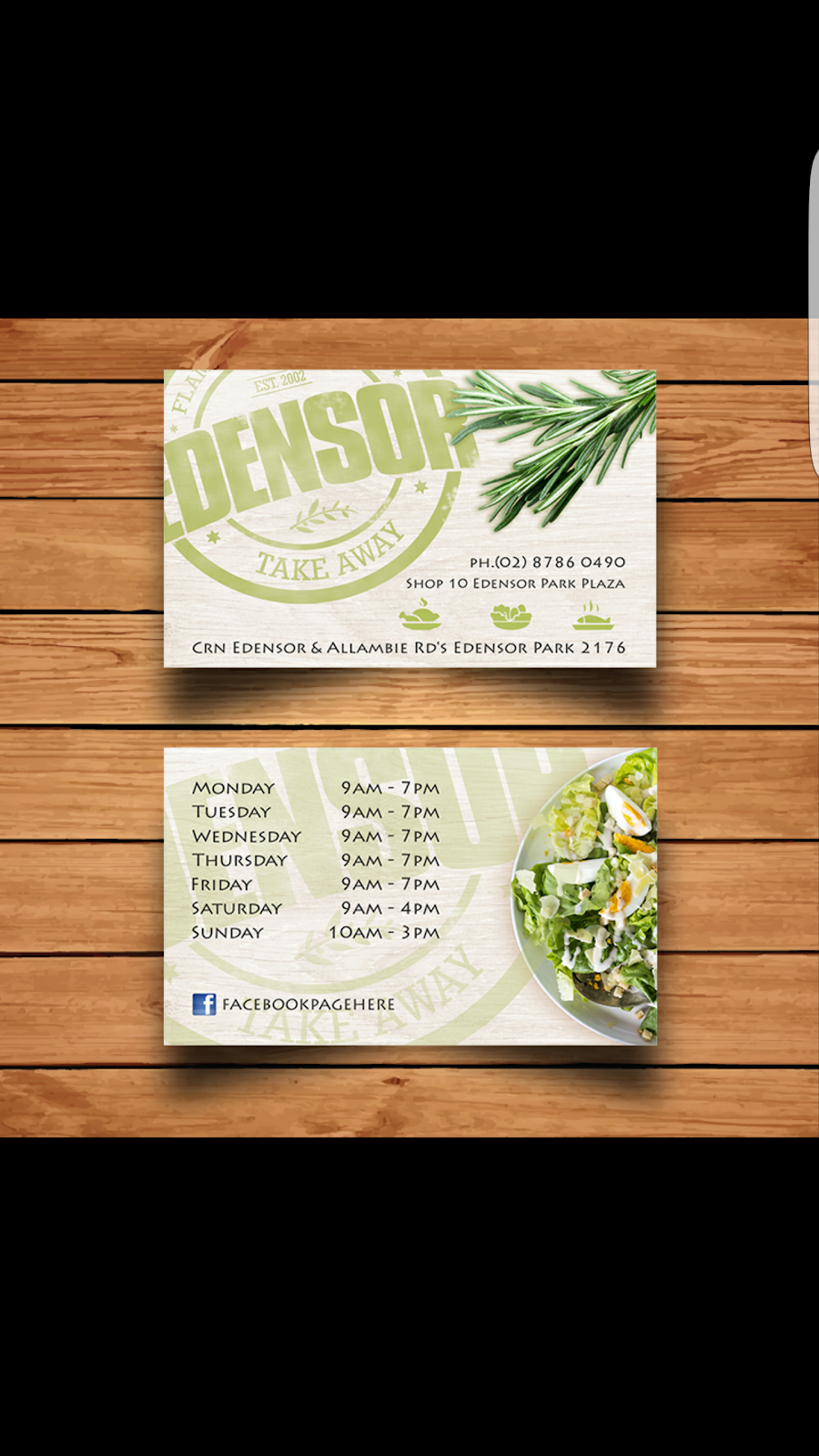 Edensor Take Away | 205/215 Edensor Rd, Edensor Park NSW 2176, Australia | Phone: (02) 8786 0490