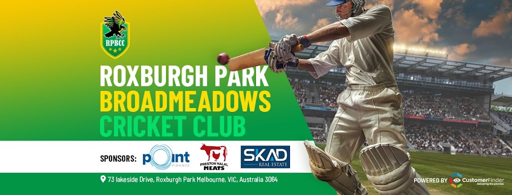 Roxburgh Park Broadmeadows Cricket Club | 73 Lakeside Dr, Roxburgh Park VIC 3064, Australia | Phone: 0455 400 455